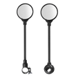 360° Adjustable Round Handlebar Rearview Mirrors