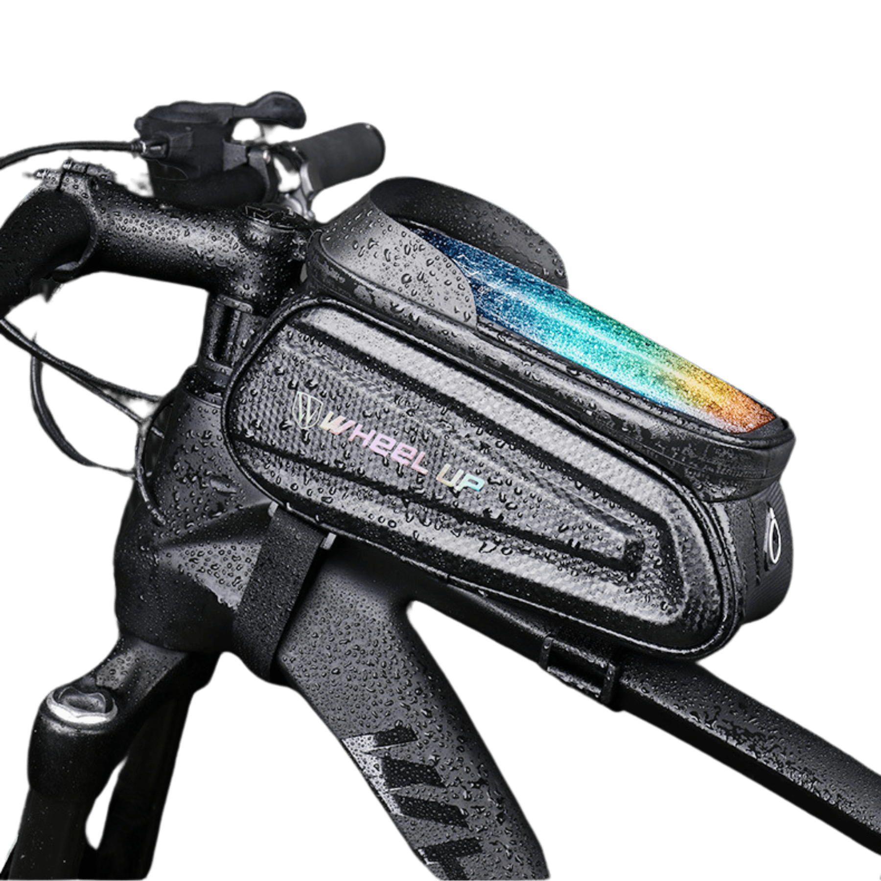 Hard-Shell Waterproof Bike Frame Bag