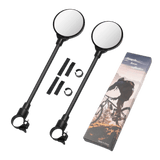360° Adjustable Round Handlebar Rearview Mirrors