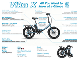 Vika X Folding eBike - feature overview