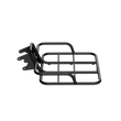 Wide front rack fitted to an Urtopia Atom e-bike