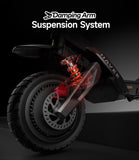 NAVEE XT5 Pro Electric Scooter｜Off-road Tire｜Damping Arm™ Suspension｜2200W｜IPX6｜46.6miles