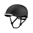 Lumos Nyxel smart bike helmet in black, side view