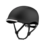 Lumos Nyxel smart bike helmet in black, side view