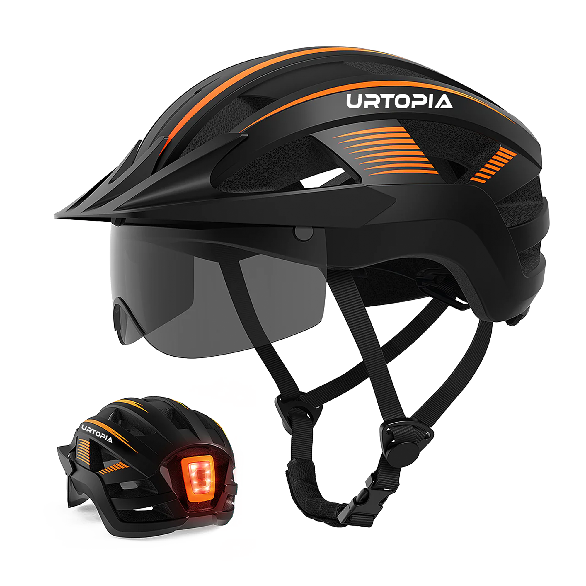 Urtopia Cycling Helmet with Integrated Light