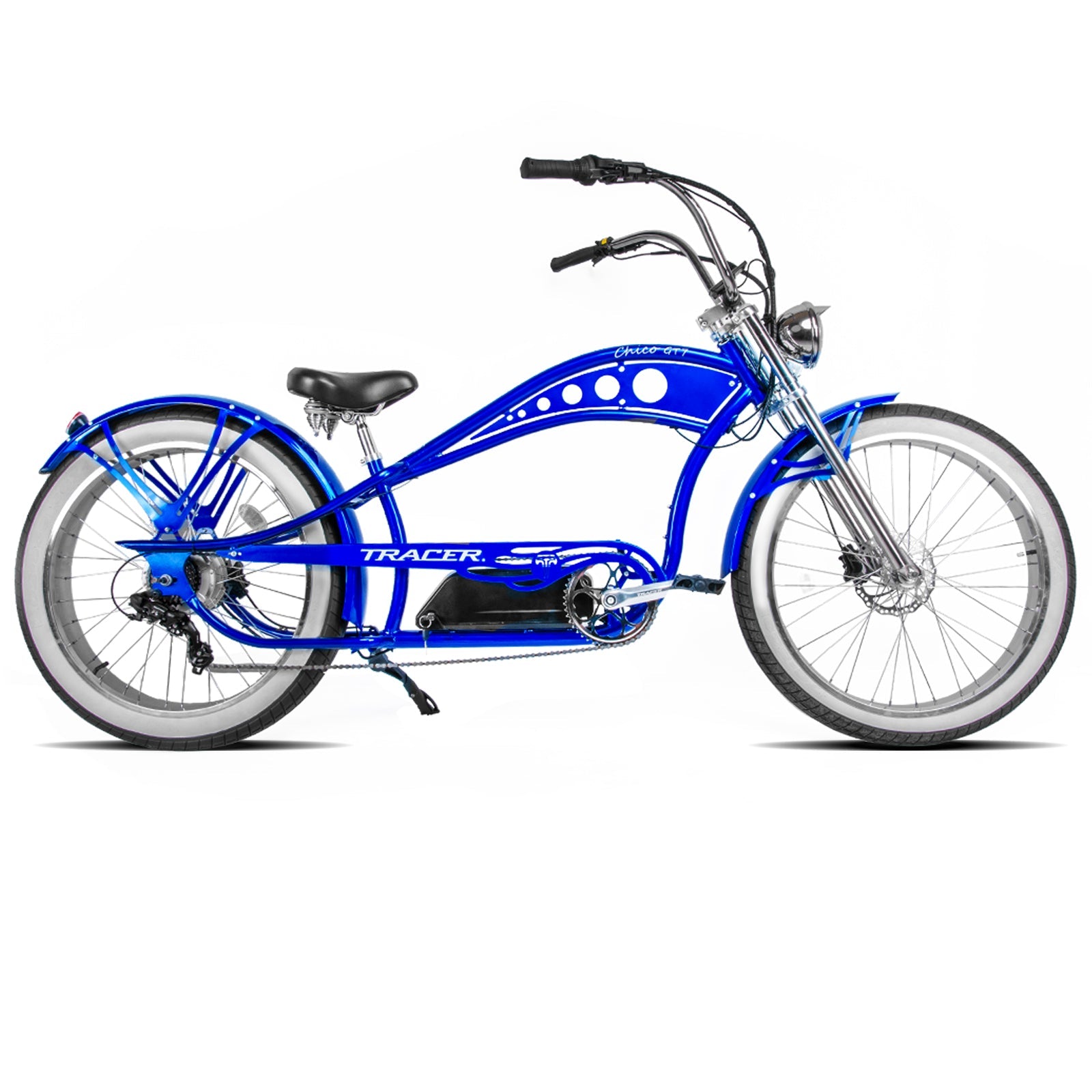 Tracer Chico GT7 e-bike in blue