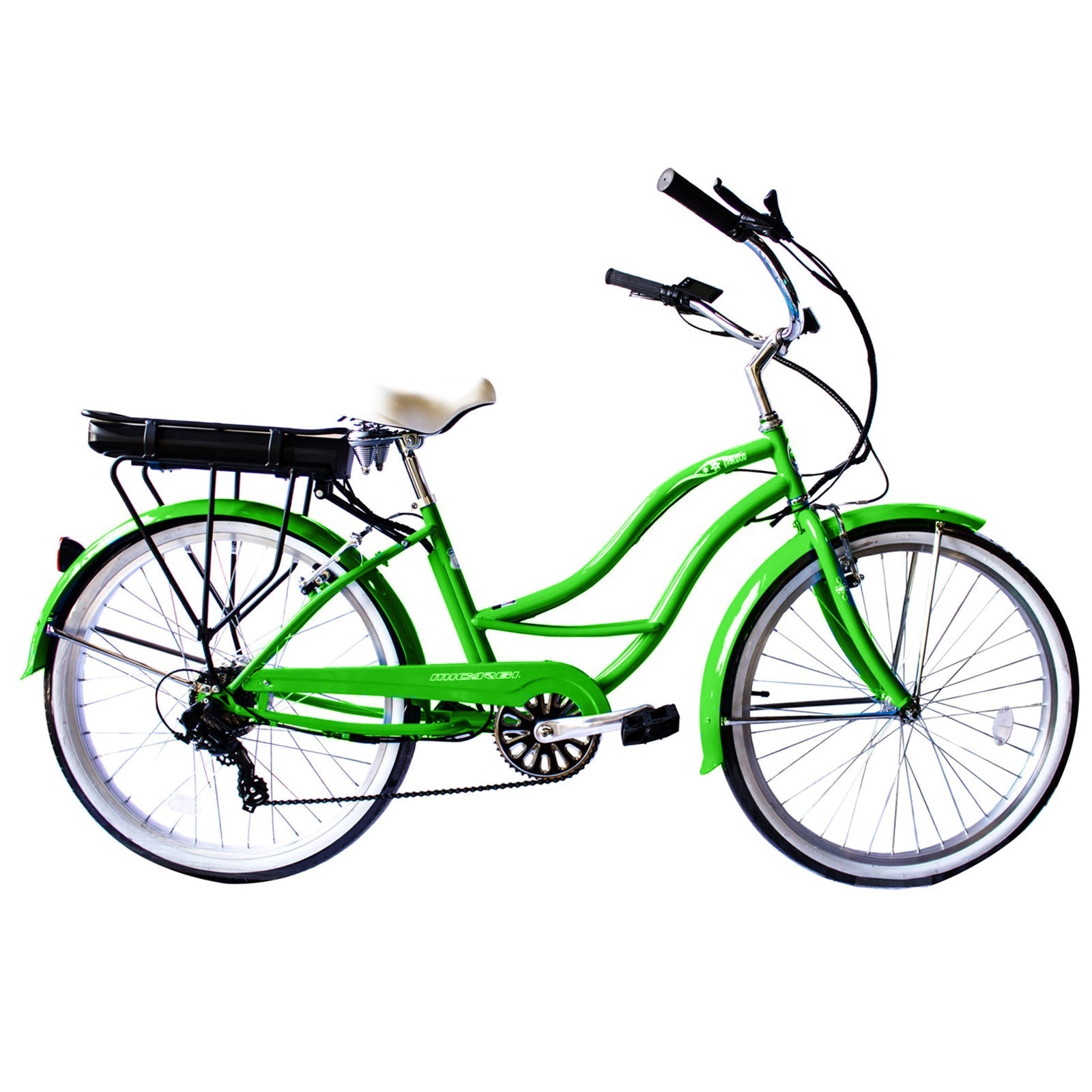 Micargi Bali Electric Beach Cruiser 7-Speed Pedal Assist
