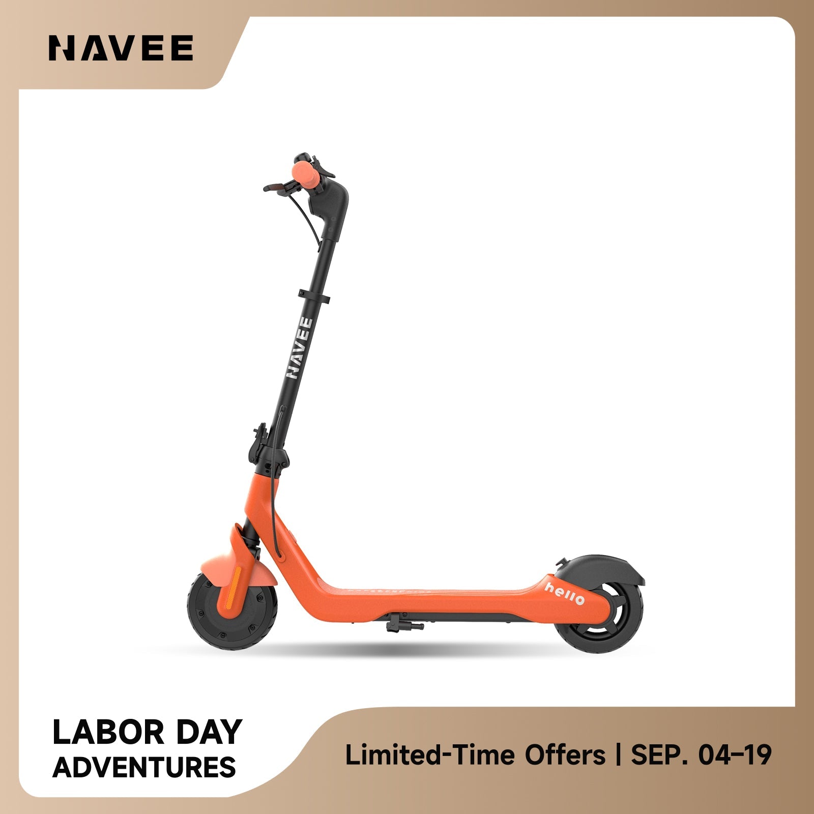 NAVEE K100 Pro | Foldable Kids Scooter
