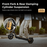 NAVEE GT3 Max Electric Scooter｜Dual Spring Shock Suspension｜46.6miles Eco-range｜1000W