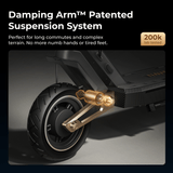 NAVEE ST3 Electric Scooter｜Damping Arm™ Suspension｜37.3miles Eco-range｜1000W