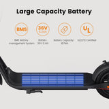 NAVEE V25 Pro Electric Scooter｜Rotatable Handlebar｜20mph Max Speed｜600W｜Smart App