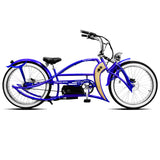 Tracer Signature Pro 26" 800W Chopper Cruiser Electric Bike w/ USB & Cigarette Lighter