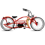 Tracer Signature Pro 26" 800W Chopper Cruiser Electric Bike w/ USB & Cigarette Lighter