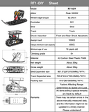 GT73 Pro / GT54 Pro Snow Track Kit