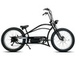 Tracer Tracker DS7 e-bike in matte black, side view