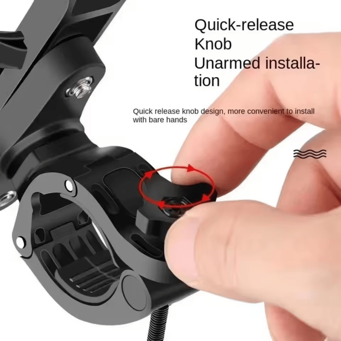 Vanpowers 360° Rotatable E-Bike Water Bottle Holder