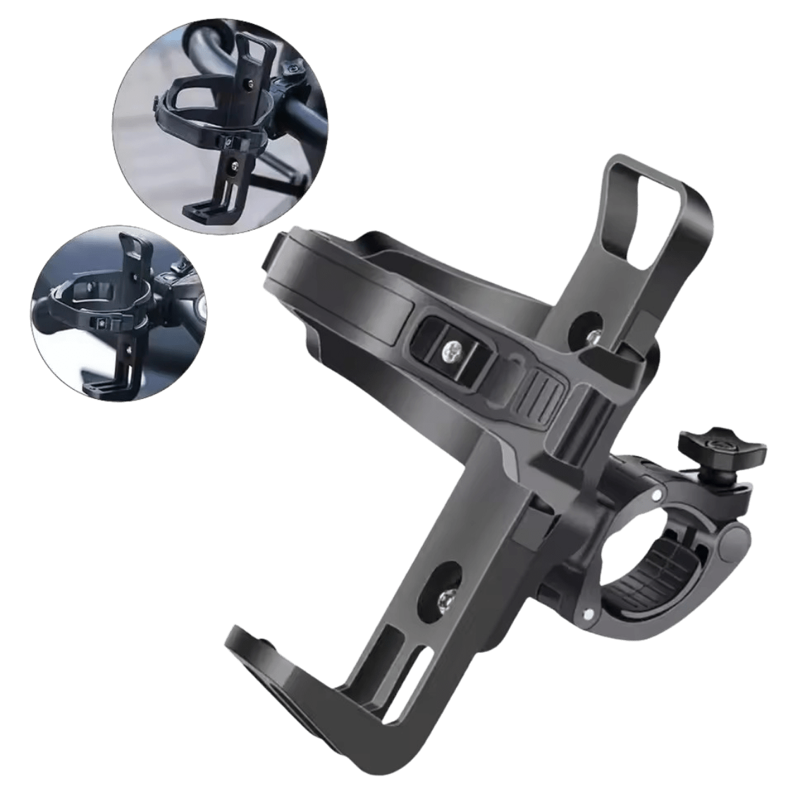 Vanpowers 360° Rotatable E-Bike Water Bottle Holder